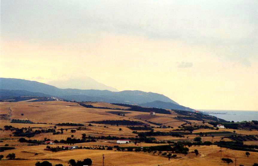 after a thunderstorm a glance to the mysterious mountain peninsula