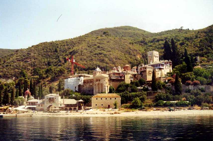 passing Monastery Xenophont