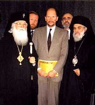 Bud18_1. Eparchijski Sabor - Mitropolit SIMEON, ZAR SIMEON II, Bishop HILARION and Eparchijski Chancellors
