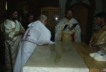 Berlin Bulgar.Church:ALTAR:B.TICHON,Archim.HARALAMPI